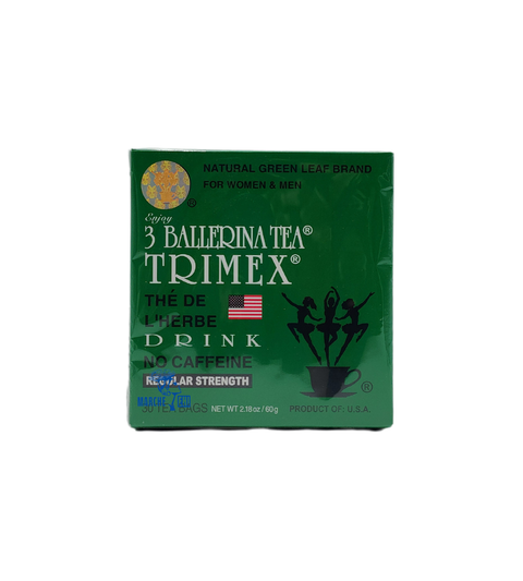 HERBAL TEA TRIMEX DRINK NO CAFFEINE REGULAR STRENGTH 30 Bags 60g