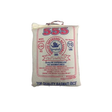 Riz Basmati 555, 4,54 kg