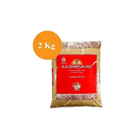 AASHIRVAAD - Farine de blé complet 2 kg
