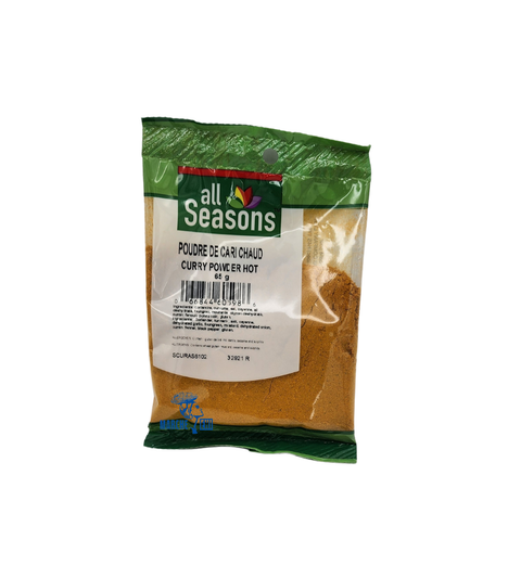 Poudre de curry toutes saisons piquante 65 g