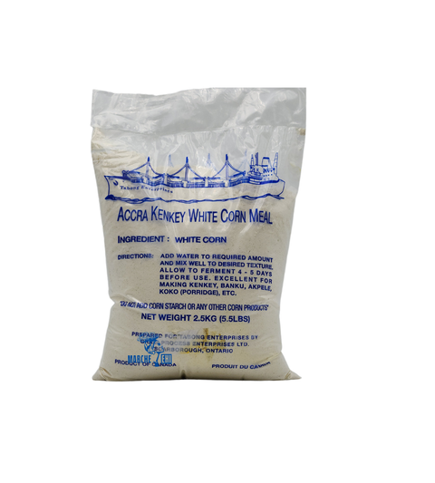 Farine de maïs blanc Accra Kenney 2,5 kg