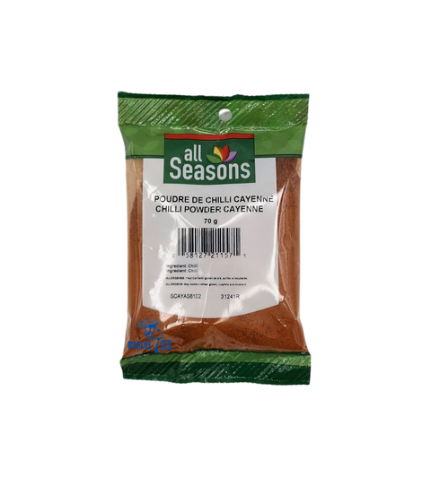 Poudre de piment de Cayenne toutes saisons 70 g