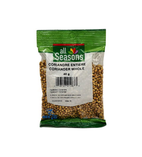 Coriandre entière toutes saisons 40 g