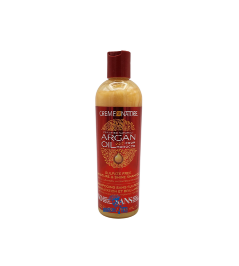 Shampoing hydratant et brillant à l'huile d'argan du Maroc 354 ml