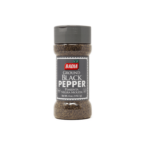 Poivre noir moulu Badia 170 g