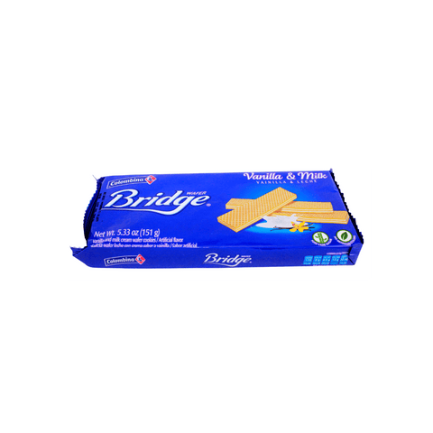 Bridge Wafer Vanilla Y Leche 151g