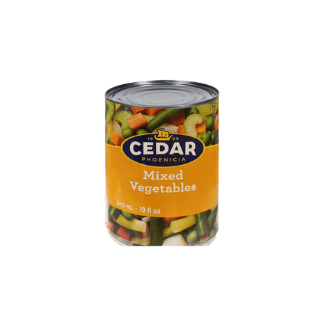Légumes mélangés au cèdre 540 ml