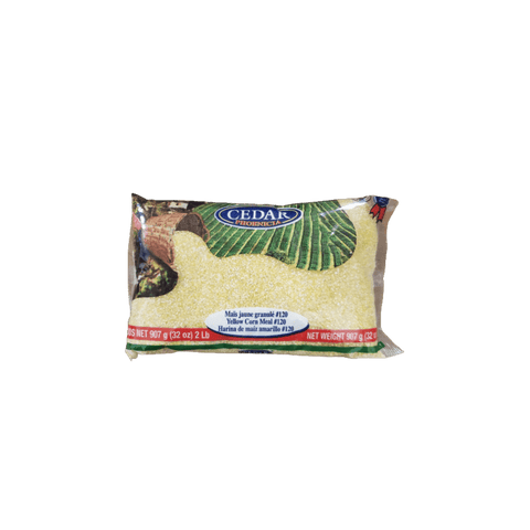 Cedar Yellow Corn Meal #120 907g-2lb