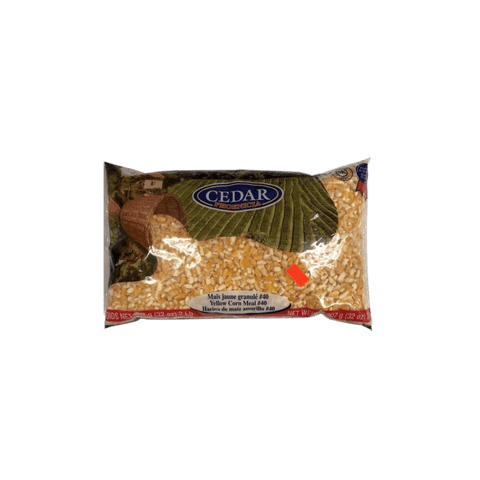 Cedar Yellow Corn Meal #40 907g-2lb