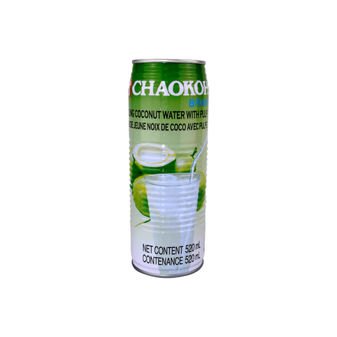 Eau de coco jeune avec pulpe de marque Chaokoh 520 ml
