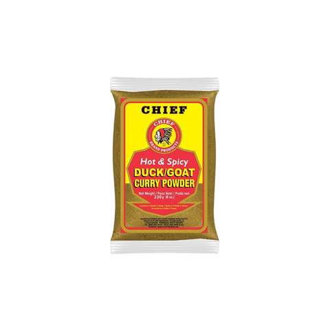 Poudre de curry de canard/chèvre Chief 230 g