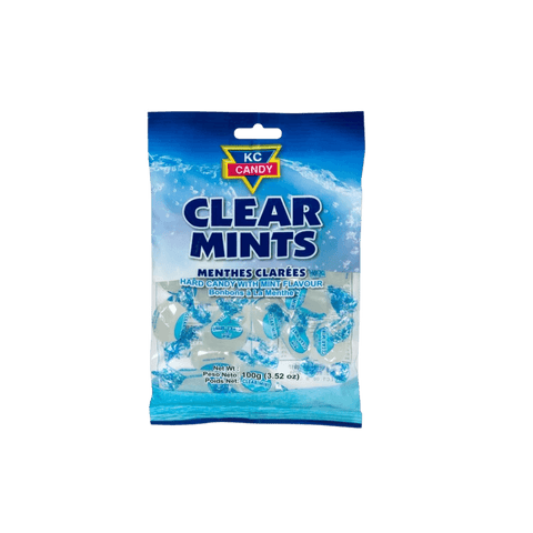 Bonbons à la menthe transparente 100 g