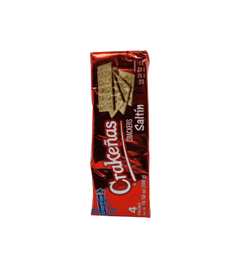Crackers salés Colobiana Crakenas, 4 paquets de 300 g