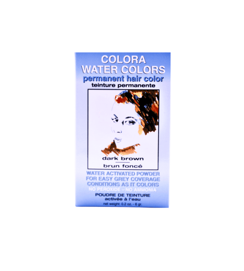Colora Water Colors Permanent Hair Color Dark Brown 6g