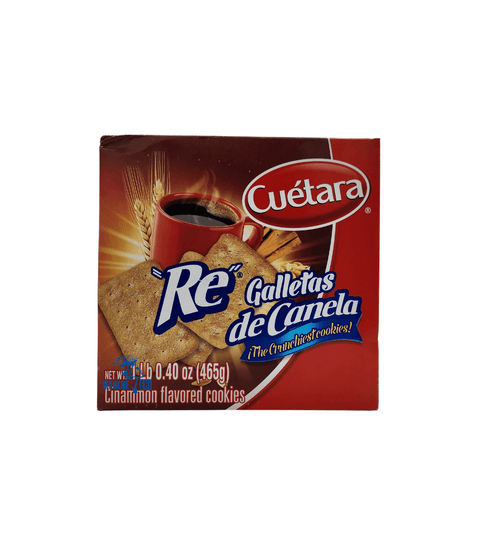 Cuetara "Re" Galletas De Canela Biscuits aromatisés à la cannelle 465g