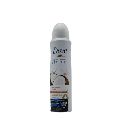 Dove With Coconut & Jasmine Flower Scent Deodorant 150ml