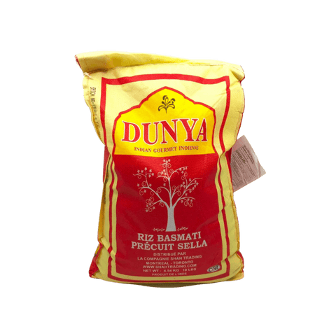 Dunya Sella Parboiled Basmati Rice 10lbs
