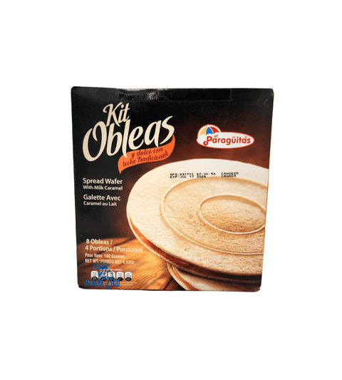 Kit El Rancho Obleas Tartinade au caramel au lait 140g