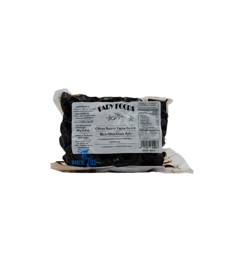 Olives noires Fady Foods à la grecque 500 g