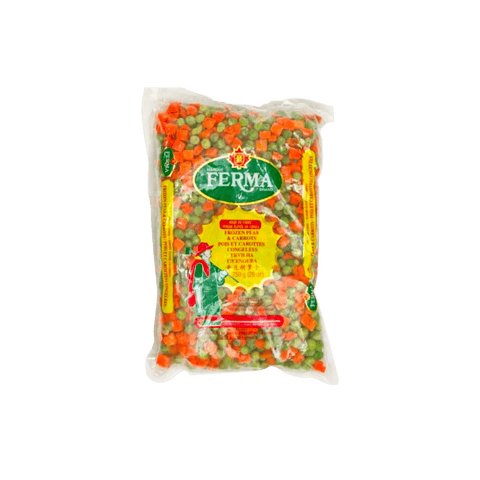 Petits pois et carottes surgelés Ferma 750 g