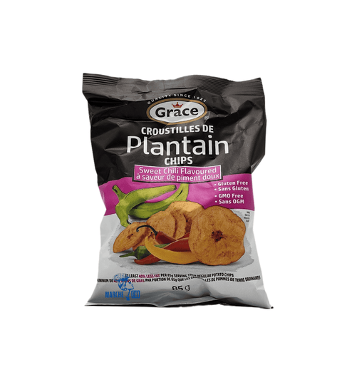 Chips de plantain aromatisées au piment doux Grace 85 g