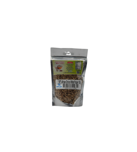 Poivre blanc moulu African Choice 100 g