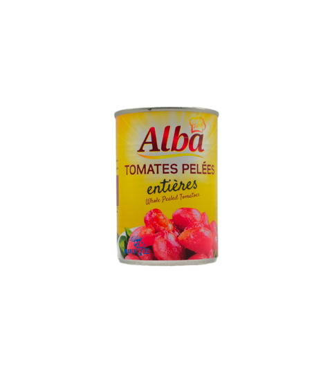 Tomates Alba entières pelées 390 g