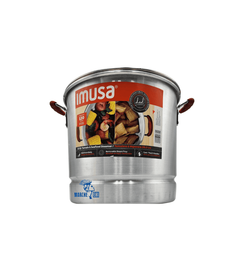 Cuiseur vapeur Imusa 32 Qt pour tamales et fruits de mer