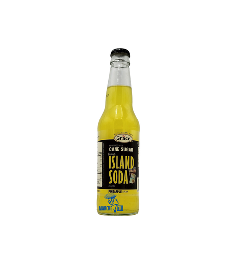 Boisson gazeuse Island Soda Ananas Coco 355 ml