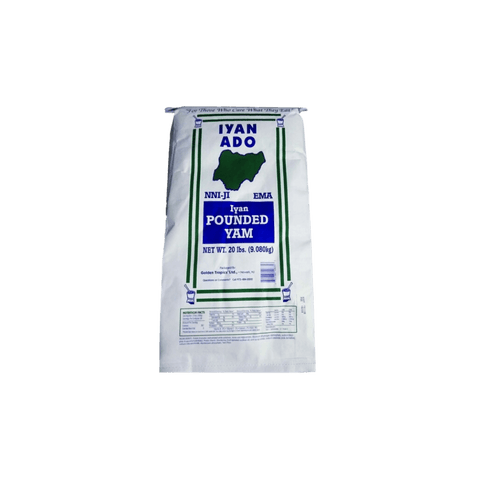 Iyan Ado, igname pilée de 9 kg