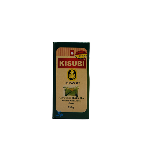 Kisubi Apaea Tea Thé Noir & Citron Verre 250g