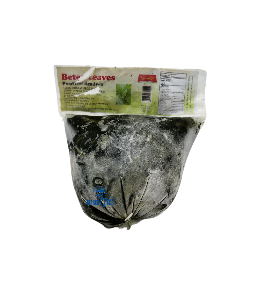 (Les Aliments Basmax Inc) Ndole Bitter Leaves 500g – Marche Ehi