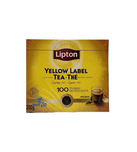 Thé Lipton Yellow Label (100 sachets) 200 g
