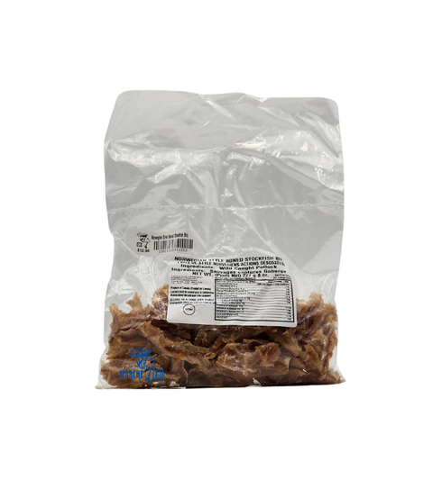 Morceaux de morue séchée désossée à la norvégienne 227 g