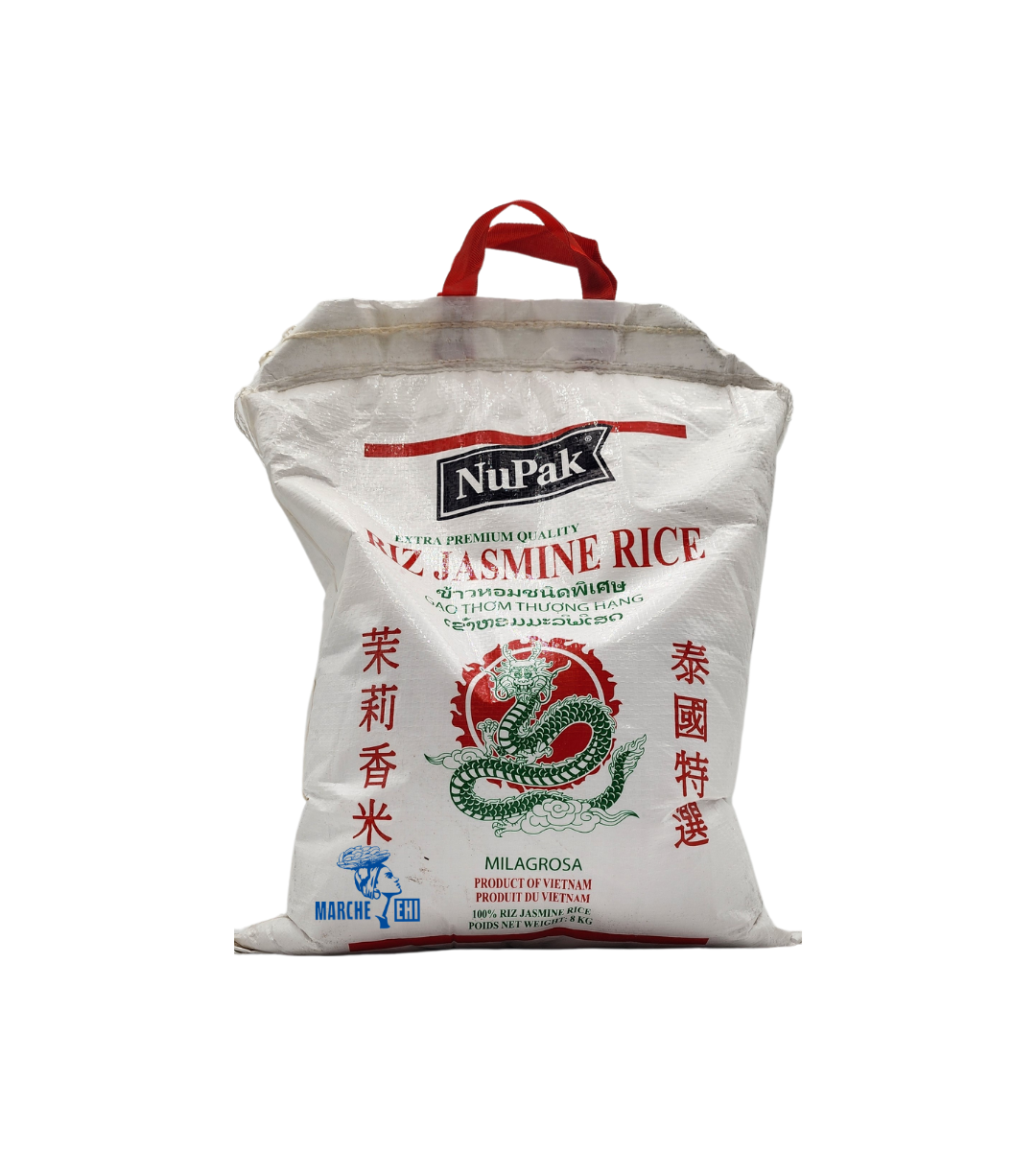 Nupak Jasmine Rice Lucky Dragon 8kg – Marche Ehi