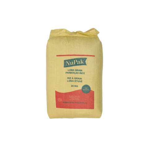 Nupak Parboiled Rice 20 kg