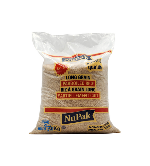 Riz étuvé Nupak 8 kg