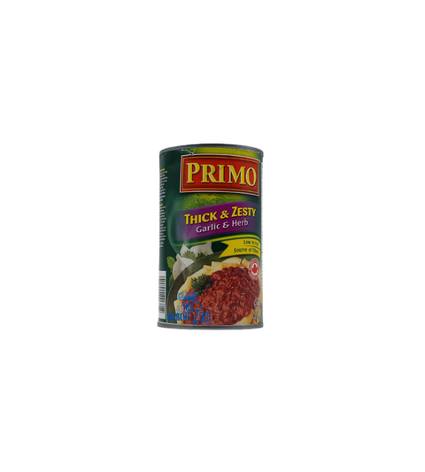 Sauce pour pâtes Primo épaisse et relevée à l'ail et aux fines herbes 680 ml