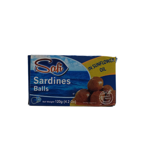 Boules de sardines Safi à l'huile de tournesol 120 g