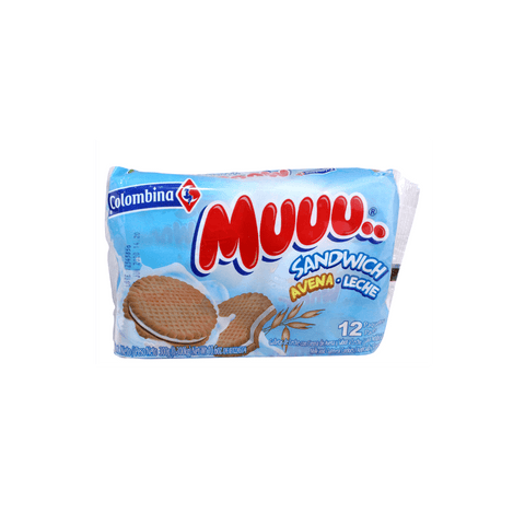 Biscuits fourrés à l'avoine et au lait 300 g