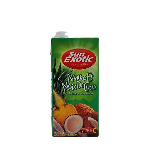 Sun Exotic Ananas Et Noix de Coco Boisson au Jus Exotique 1 L