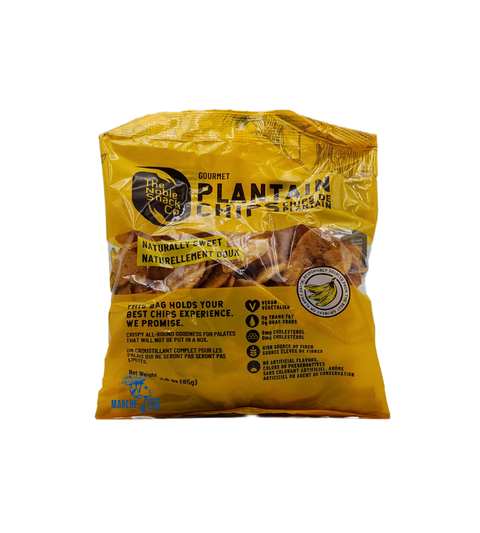 The Noble Snack Plantain Chips Naturally Sweet 85g