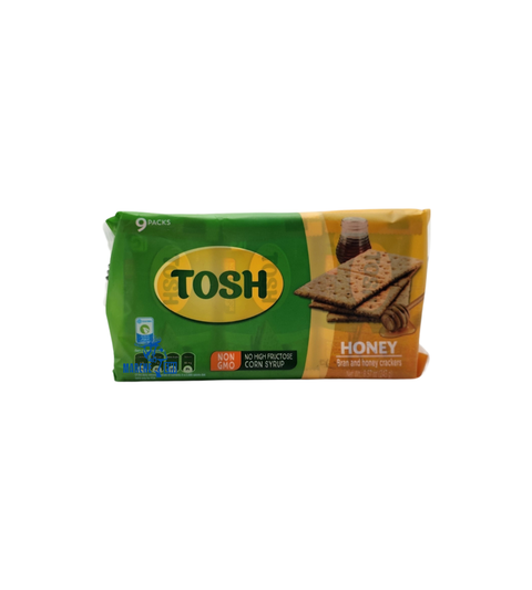Craquelins Tosh Bran et miel 243 g