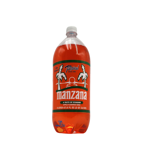 Aromatisé à la pomme tropicale Manzana 2 L