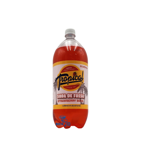 Soda tropical à la fraise 2L