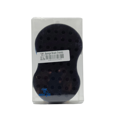 Brosse éponge torsadée