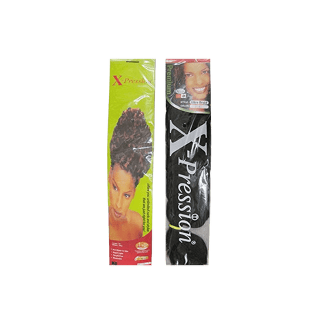 Tresses X-Pression Ultra couleur 1B