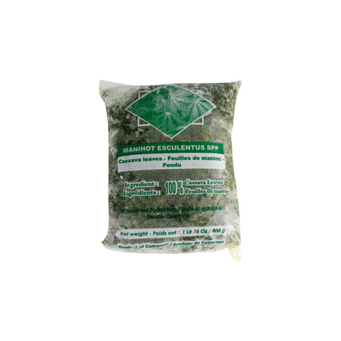 Benedicta Foods Manihot Esculentus Spp Feuilles de manioc 1000 g