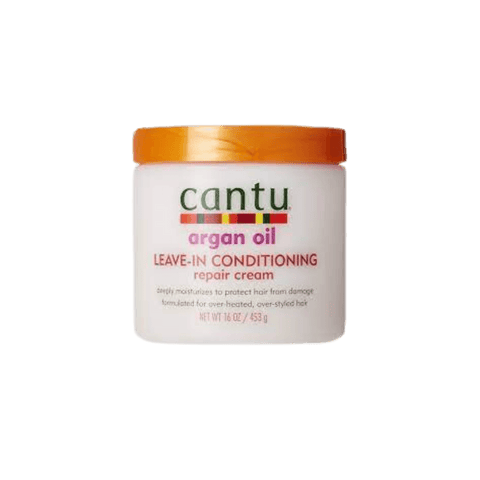 Crème réparatrice sans rinçage à l'huile d'argan Cantu 453 g