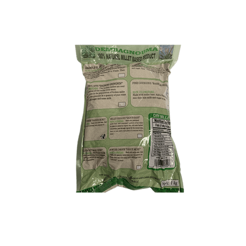 Dembagnouma, produit 100 % à base de millet, petits grains, 1 kg